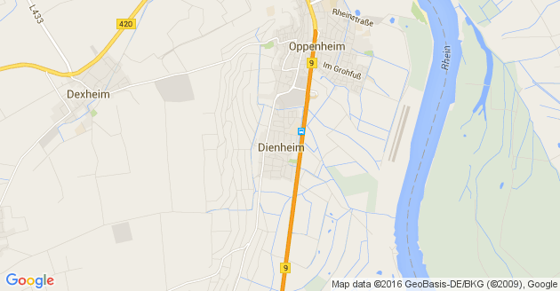 Karte Dienheim