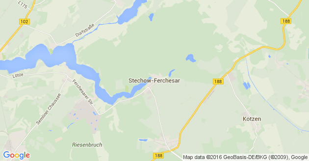 Karte Stechow Ferchesar