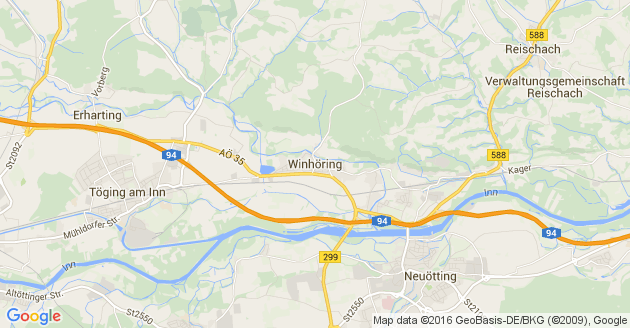 Karte Winhöring