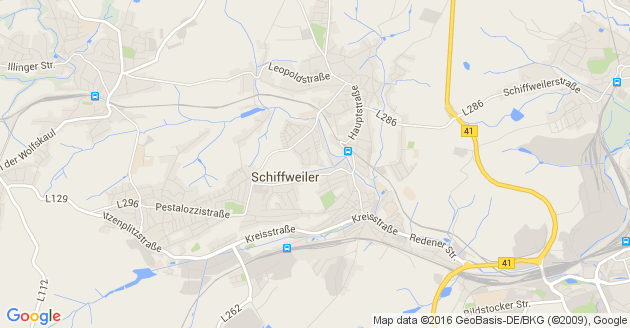 Karte Friedrichsthal an der Saar