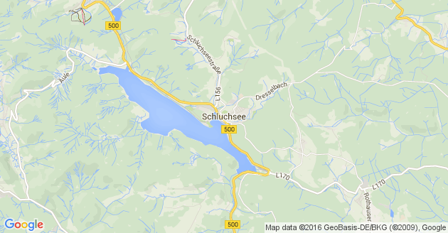 Karte Schluchsee             