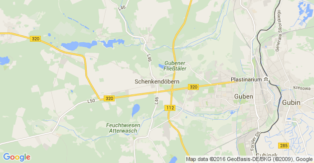 Karte Schenkendöbern