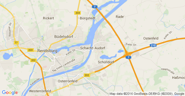 Karte Schacht Audorf