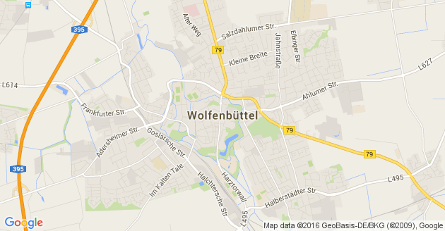 Karte Wolfenbüttel           