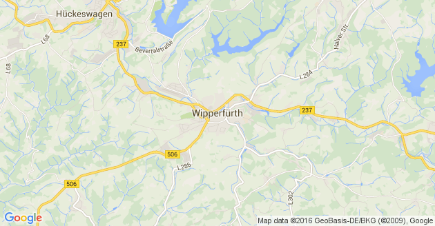 Karte Wipperfürth