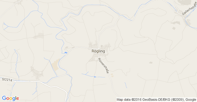 Karte Rögling                