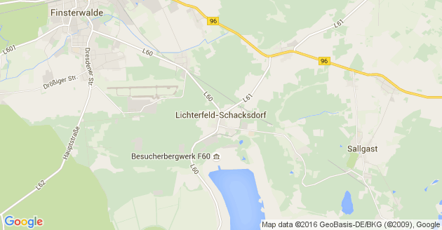 Karte Lichterfeld Schacksdorf