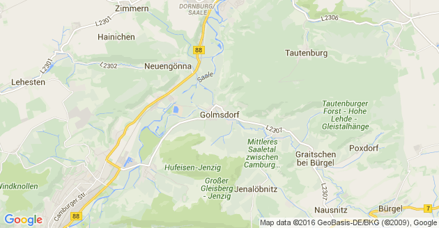 Karte Golmsdorf