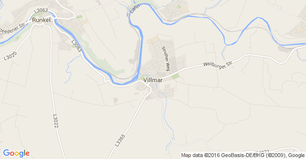 Karte Villmar
