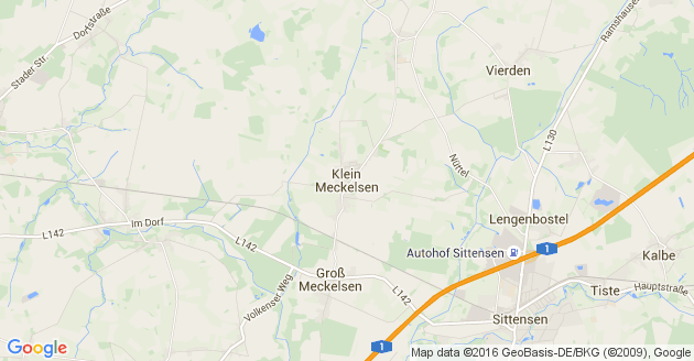 Karte Klein Meckelsen