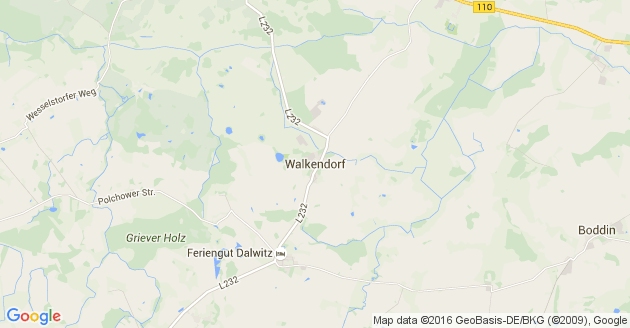 Karte Walkendorf
