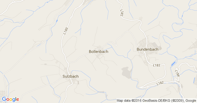 Karte Bollenbach