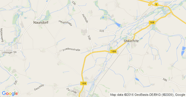 Karte Naundorf bei Oschatz