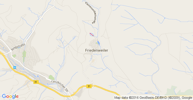 Karte Friedenweiler