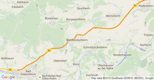 Karte Waldböckelheim