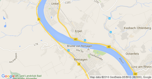 Karte Erpel am Rhein