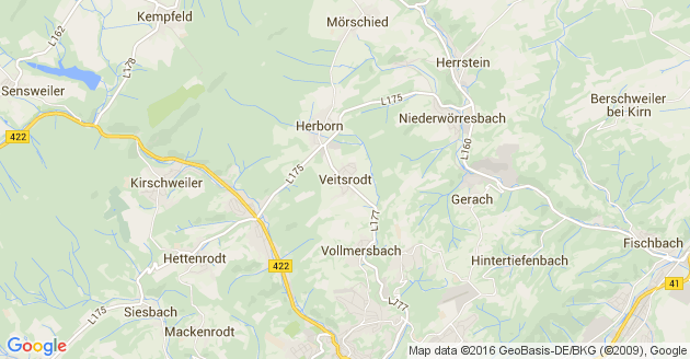 Karte Veitsrodt