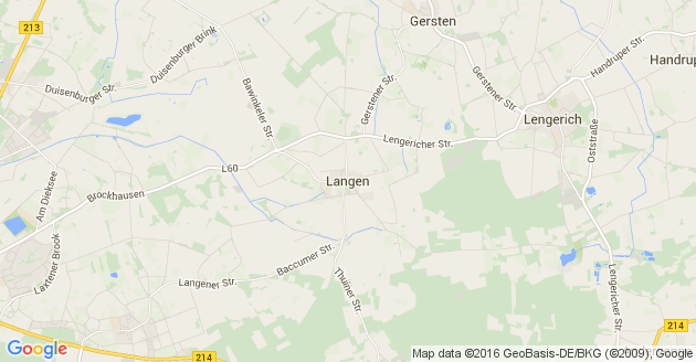 Karte Langen im Emsland