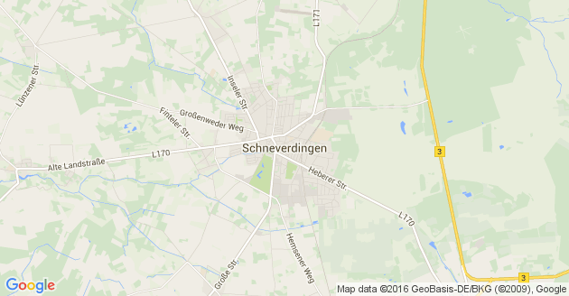 Karte Schneverdingen