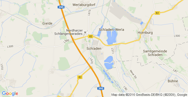 Karte Schladen-Werla