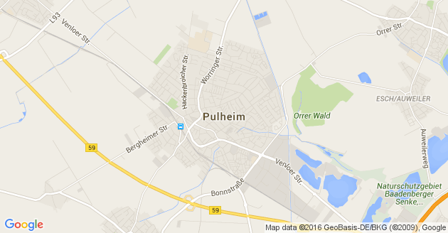 Karte Pulheim                