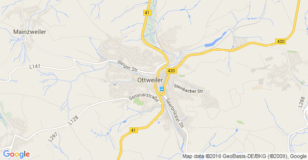 Karte Ottweiler              