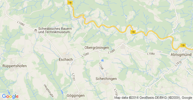 Karte Obergröningen