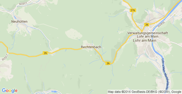 Karte Rechtenbach