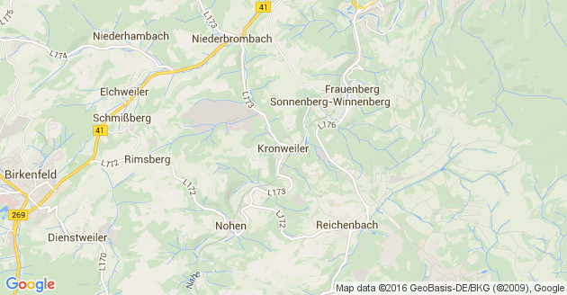 Karte Kronweiler