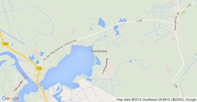 Karte Havelsee