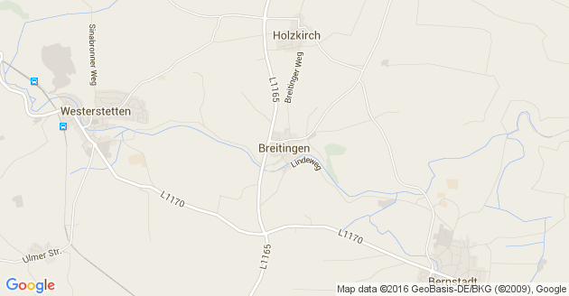 Karte Breitingen