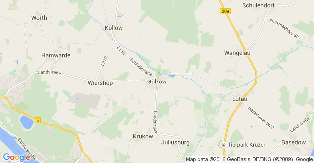 Karte Gülzow