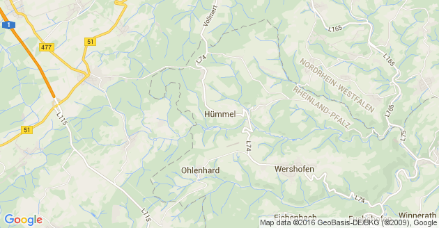 Karte Hümmel