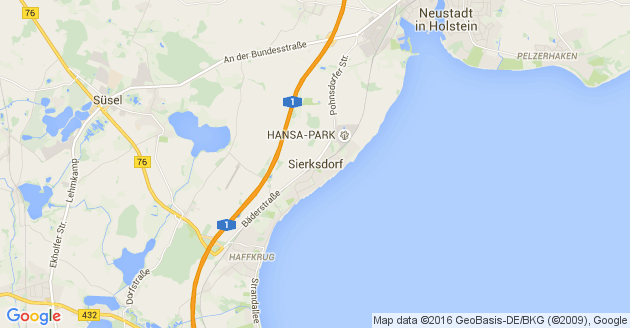 Karte Sierksdorf