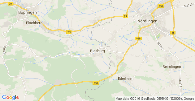 Karte Riesbürg