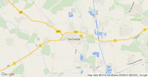 Karte Vechelde