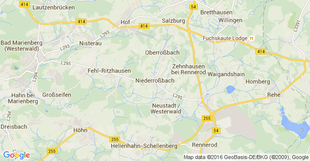 Karte Niederroßbach