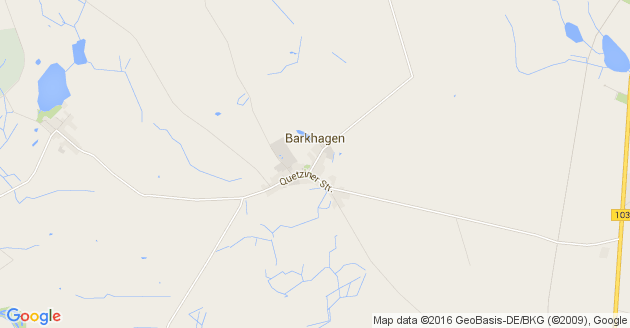 Karte Barkhagen