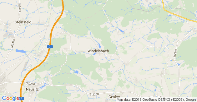 Karte Windelsbach