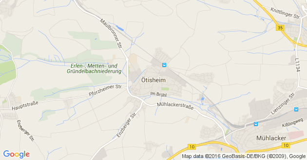 Karte Ötisheim