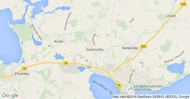 Karte Gammelby