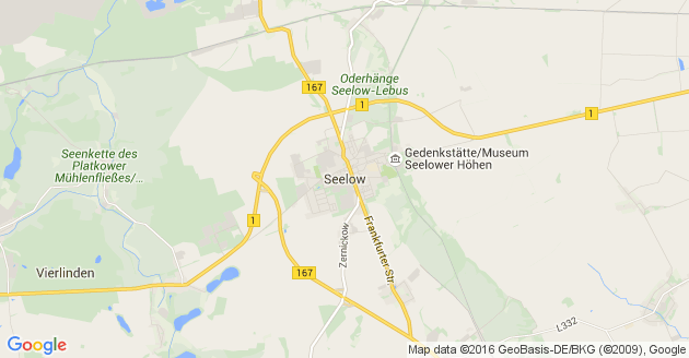 Karte Seelow