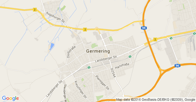 Karte Germering
