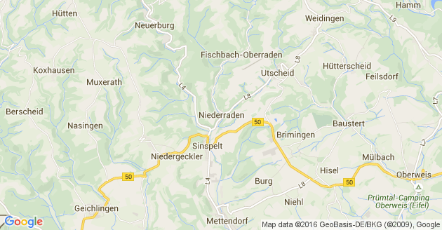 Karte Niederraden
