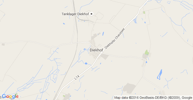 Karte Diekhof