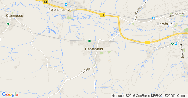 Karte Henfenfeld