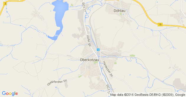 Karte Döhlau Kreis Hof an der Saale