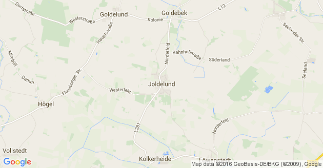Karte Joldelund