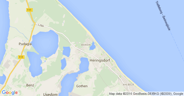 Karte Ückeritz Seebad