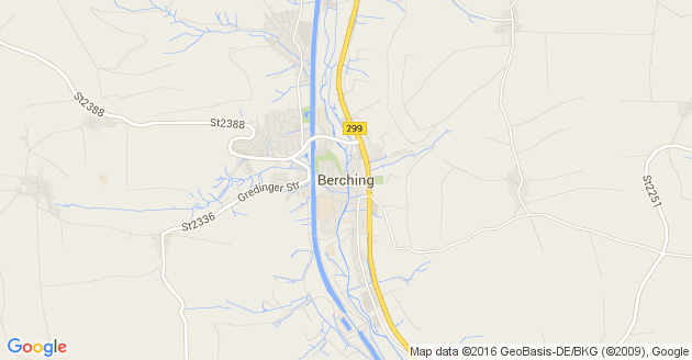 Karte Berching